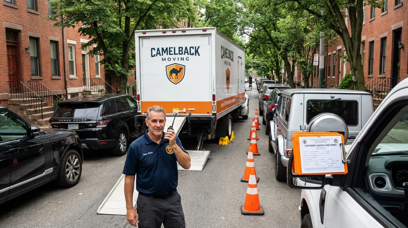 City street loading permit setup in Gilford, NH